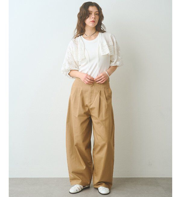  「タックチノパンツ」|チノ|