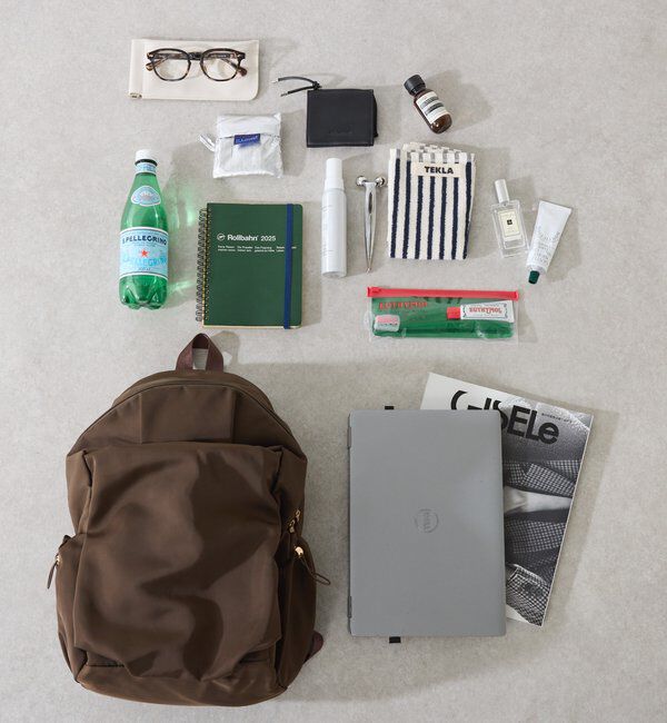  「【強撥水/大容量/PC収納ポケット付】撥水10ポケットリュック」|リュック|