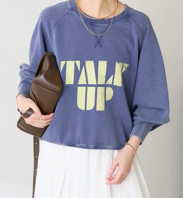  「TALK UPスウェット」|Tシャツ・カットソー|