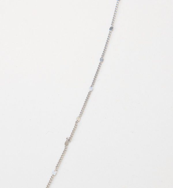  「【PAPILLONNER/パピヨネ】ステーションチェーンネックレス」|リング|