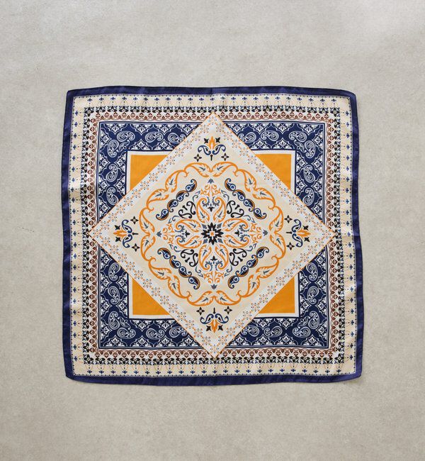  「【PAPILLONNER/パピヨネ】ボヘミアンペイズリースカーフ」|マフラー|