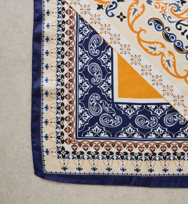  「【PAPILLONNER/パピヨネ】ボヘミアンペイズリースカーフ」|マフラー|