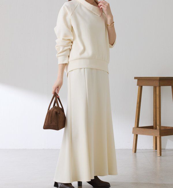  「アシメハーフジップセットアップ」|ワンピース|