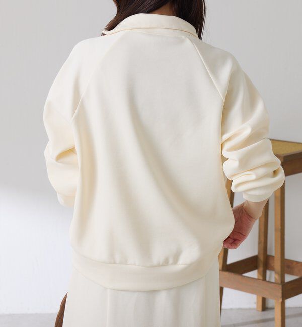  「アシメハーフジップセットアップ」|ワンピース|