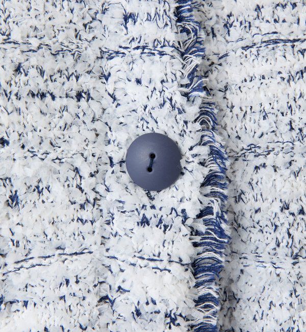  「【CEPIE./セピエ】絣クロップドカーディガン」|ニット・セーター|