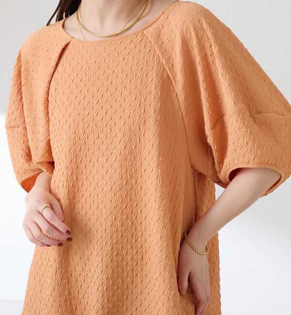  「【体型カバー】ポコポコランタンブラウス」|シャツ・ブラウス|