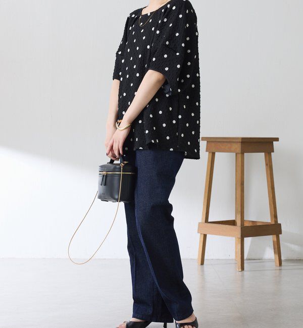  「【体型カバー】ポコポコランタンブラウス」|シャツ・ブラウス|