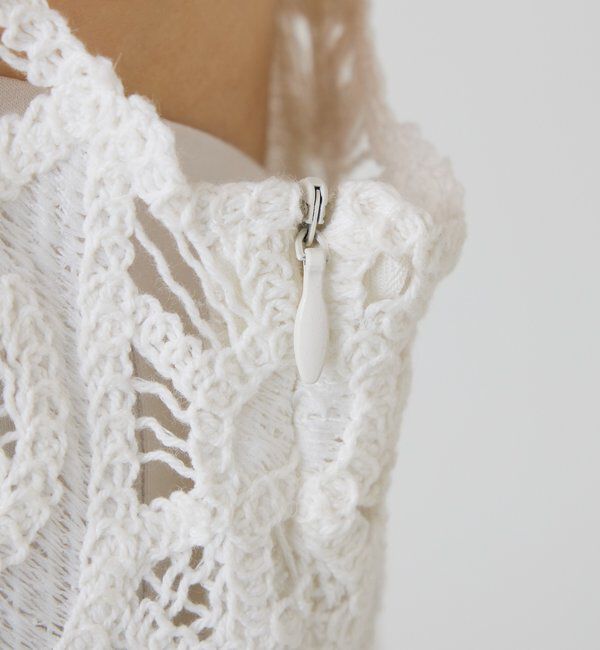  「パネルレースキャミソール」|シャツ・ブラウス|