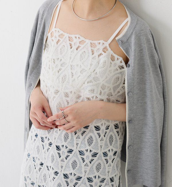  「パネルレースキャミソール」|シャツ・ブラウス|