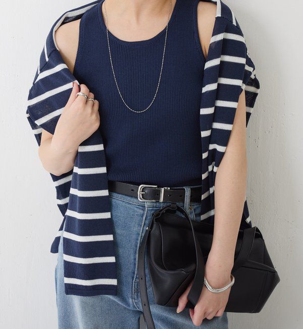  「レイヤードVネックニット」|ニット・セーター|