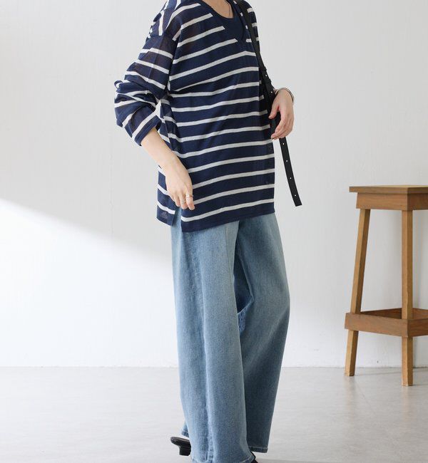  「レイヤードVネックニット」|ニット・セーター|