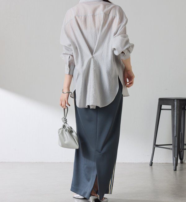  「シアーストライプシャツ」|シャツ・ブラウス|