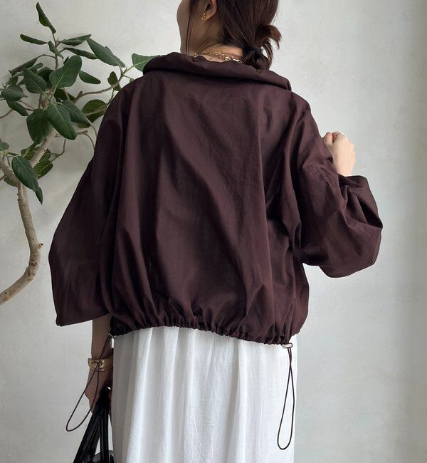  「【新色追加】綿ローンドロストブルゾン」|ブルゾン・スタジャン|