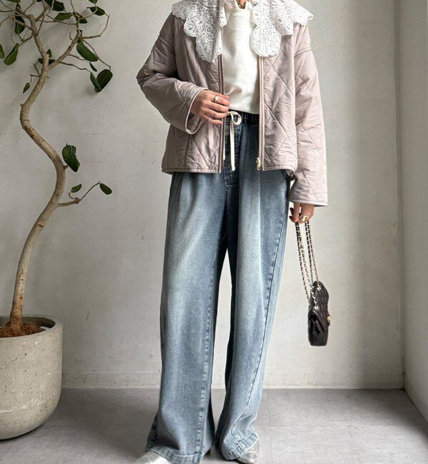  「【WEB限定】リバーシブルファーキルトコート」|その他|