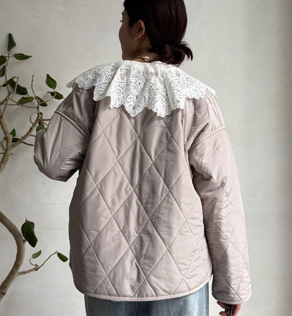  「【WEB限定】リバーシブルファーキルトコート」|その他|