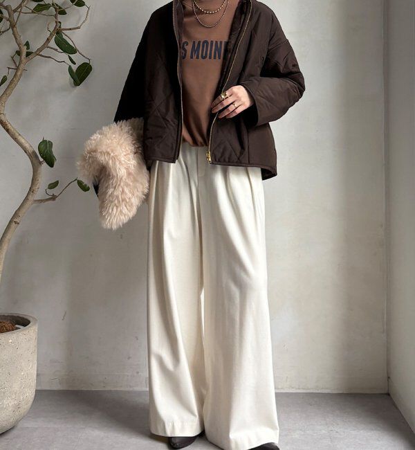  「【WEB限定】リバーシブルファーキルトコート」|その他|