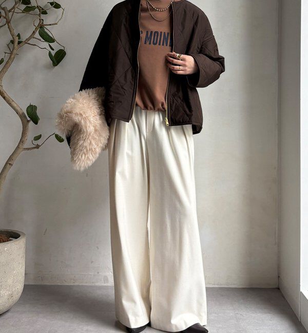  「【WEB限定】リバーシブルファーキルトコート」|その他|