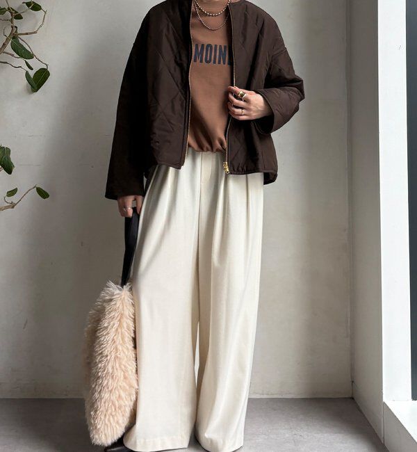  「【WEB限定】リバーシブルファーキルトコート」|その他|