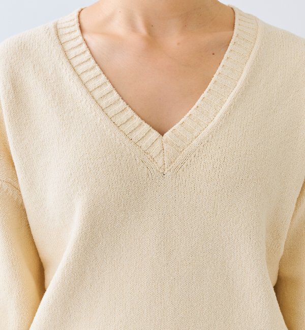  「予約【鮮度抜群】ギャザースリーブオーバーニット」|ニット・セーター|