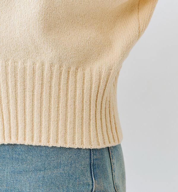  「予約【鮮度抜群】ギャザースリーブオーバーニット」|ニット・セーター|