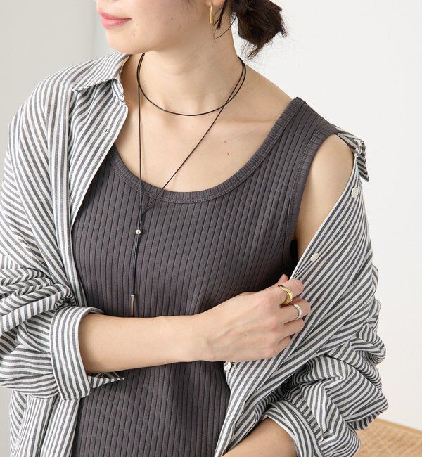  「予約【トレンド感◎】コードレイヤードチョーカー」|ネックレス|