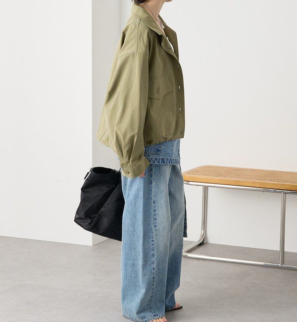  「予約【A・MONN(アモン)】DENIM apron」|デニム|