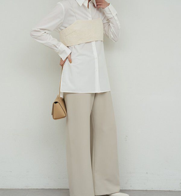  「【セットアップ対応】	ジャガードキャミ」|シャツ・ブラウス|