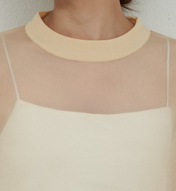  「グロスシアープルオーバー」|ニット・セーター|