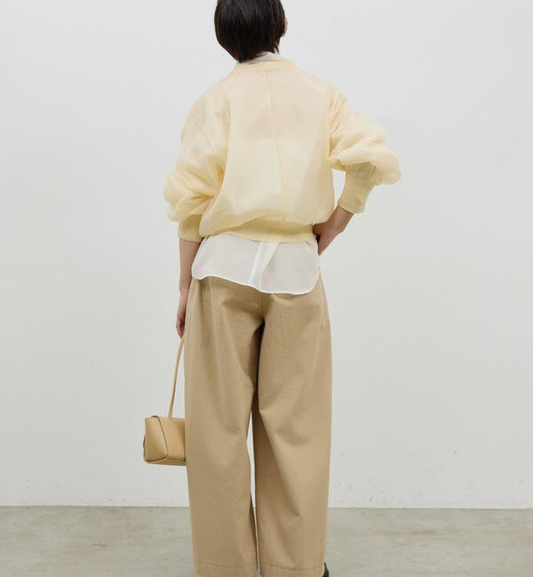  「グロスシアープルオーバー」|ニット・セーター|