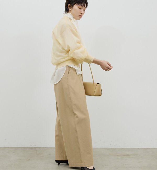  「グロスシアープルオーバー」|ニット・セーター|