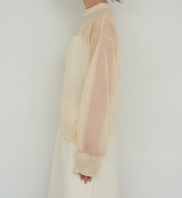  「グロスシアープルオーバー」|ニット・セーター|