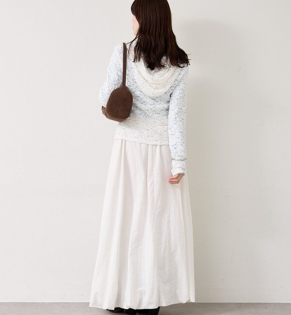  「レースフーディーパーカー」|パーカー|