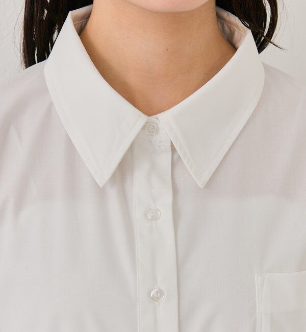  「ボタンレイヤードBIGシャツ」|シャツ・ブラウス|