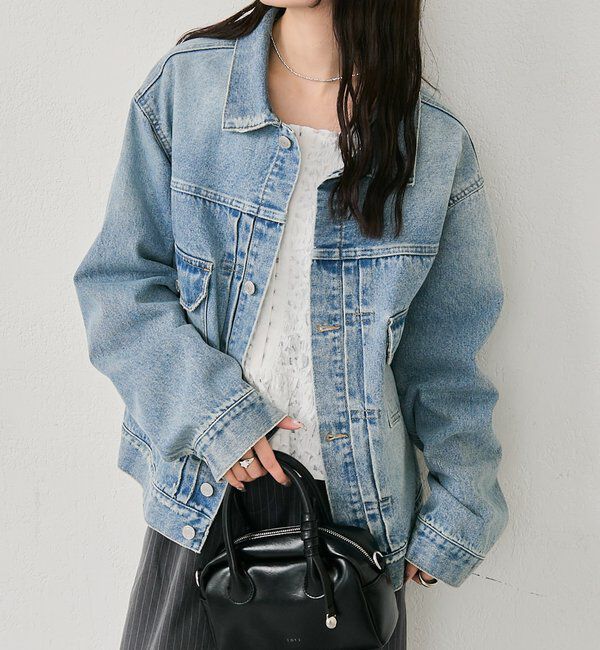  「オーバーデニムジャケット」|デニムジャケット|