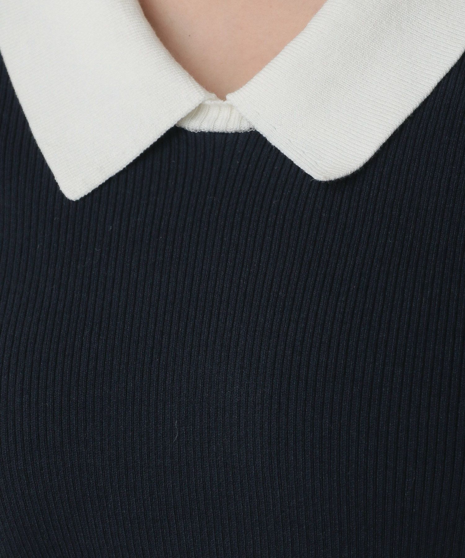 A part by 「エリツキリブニットプルオーバー_長袖」|ニット・セーター|