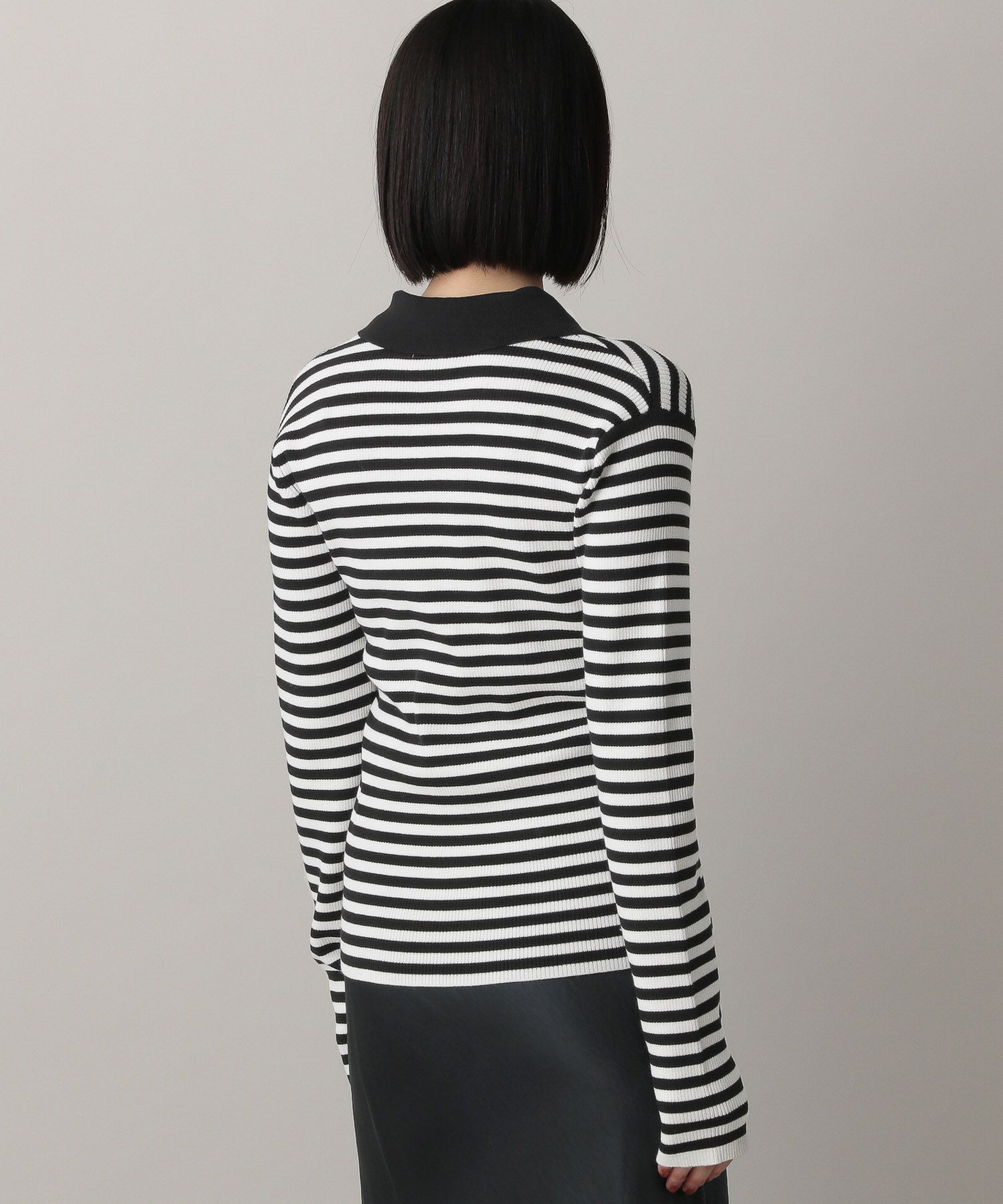 A part by 「エリツキリブニットプルオーバー_長袖」|ニット・セーター|