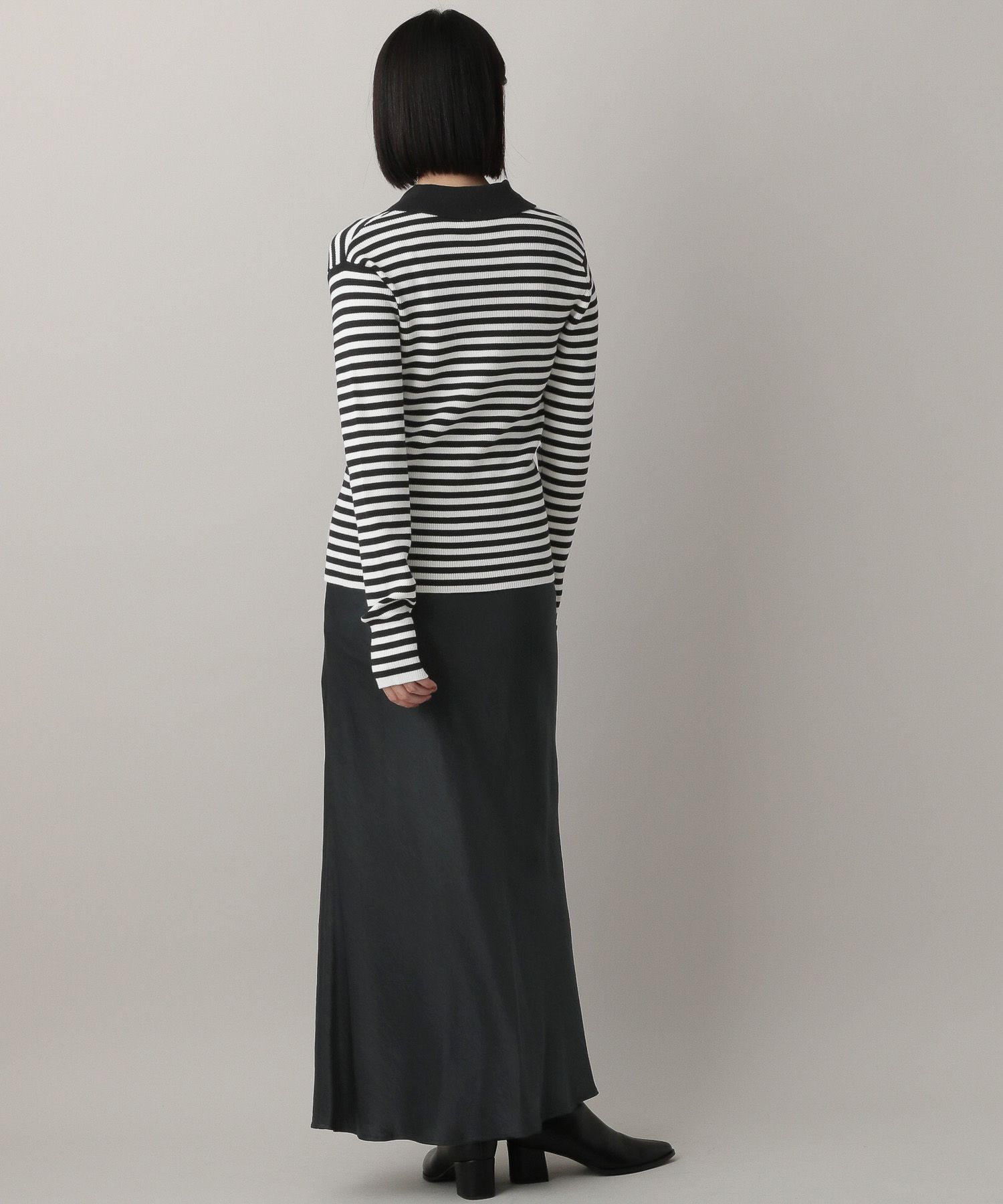 A part by 「エリツキリブニットプルオーバー_長袖」|ニット・セーター|