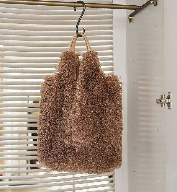 collex「【WEB限定】Vラインフェイクファートートバッグ」|トートバッグ|