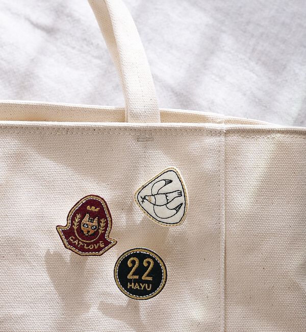 collex「【＋HAyU】刺繍 ブローチ3点セット」|ネクタイピン・カフスボタン|