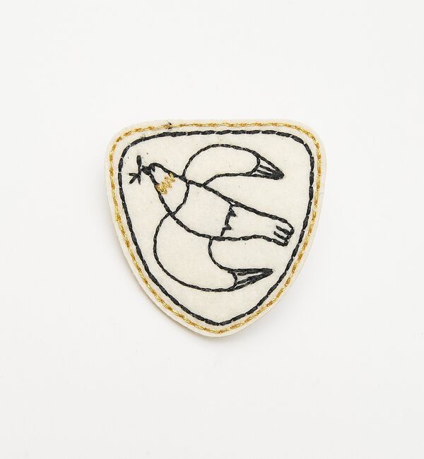 collex「【＋HAyU】刺繍 ブローチ3点セット」|ネクタイピン・カフスボタン|