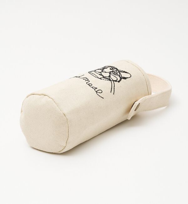 collex「【＋HAyU fabric】猫刺繍 ボトルケース 保冷・保温 レジャー」|食器・キッチングッズ|