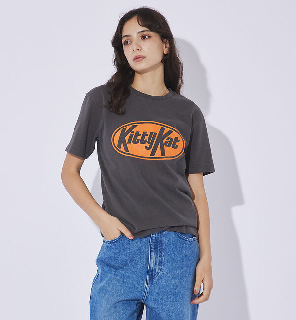 ABAHOUSE「【MIXTA/ミクスタ 】CREW NECK / I HOPE / KITTY」|Tシャツ・カットソー|スミクロ