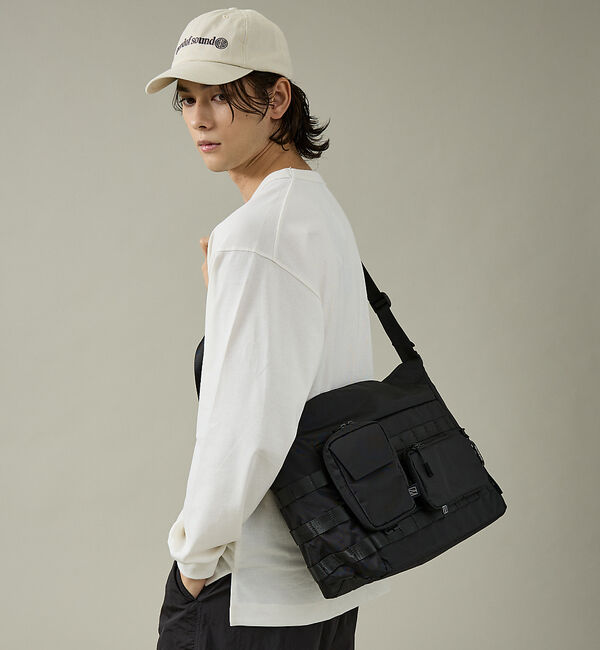 ABAHOUSE「【NoiR / ノワール】Tweak Shoulder / ツイーク ショルダー」|ショルダー・メッセンジャー|