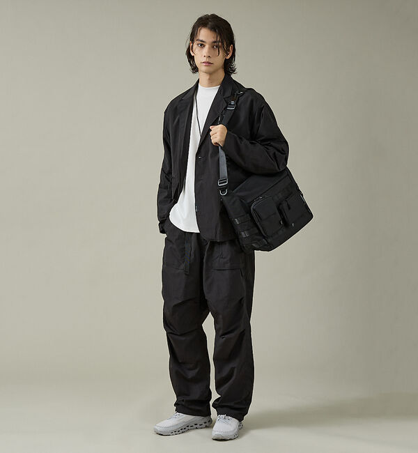 ABAHOUSE「【NoiR / ノワール】Tweak Shoulder / ツイーク ショルダー」|ショルダー・メッセンジャー|