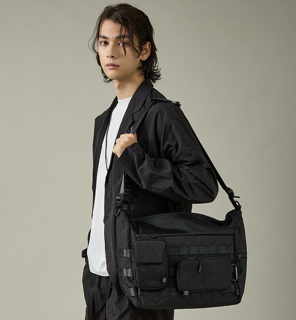 ABAHOUSE「【NoiR / ノワール】Tweak Shoulder / ツイーク ショルダー」|ショルダー・メッセンジャー|