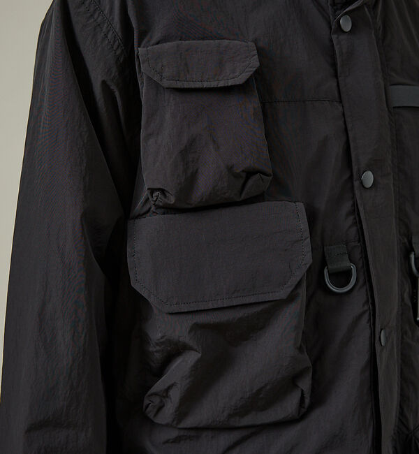 ABAHOUSE「【NoiR / ノワール】Connect Hooded / コネクトフーディ/N」|ブルゾン・スタジャン|