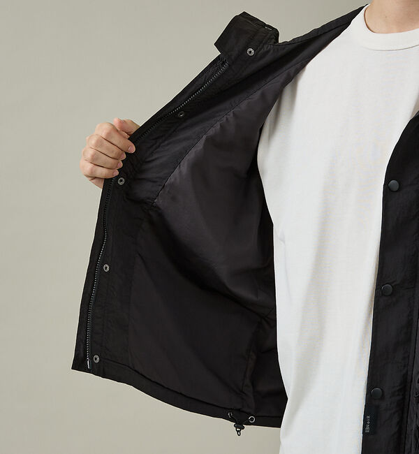 ABAHOUSE「【NoiR / ノワール】Connect Hooded / コネクトフーディ/N」|ブルゾン・スタジャン|