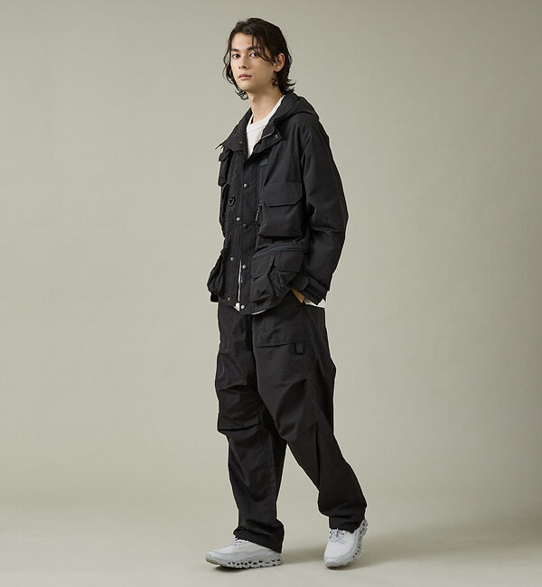 ABAHOUSE「【NoiR / ノワール】Connect Hooded / コネクトフーディ/N」|ブルゾン・スタジャン|