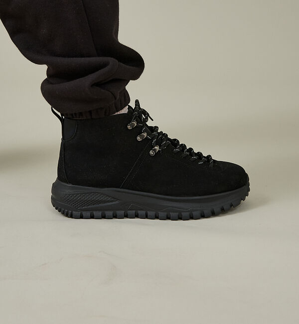 ABAHOUSE「SUEDE MOUNTAIN BOOTS / マウンテンブーツ/厚底/軽量ブーツ」|ショートブーツ|