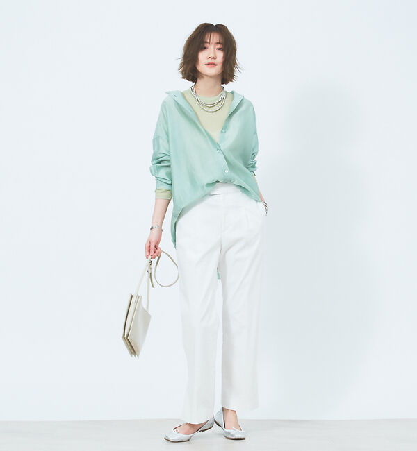 Rouge vif「透けリブニット」|ニット・セーター|